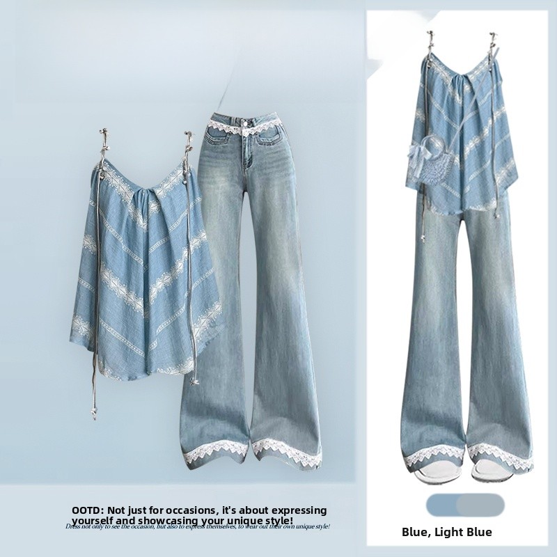 Ethnic Fashion Designer - Summer Design Sexy Blue Ethnic Style