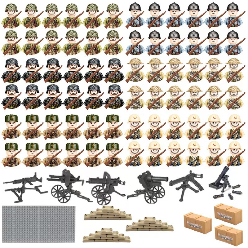 Ethnic Fashion World - 24 Pieces/Batch World War II Military