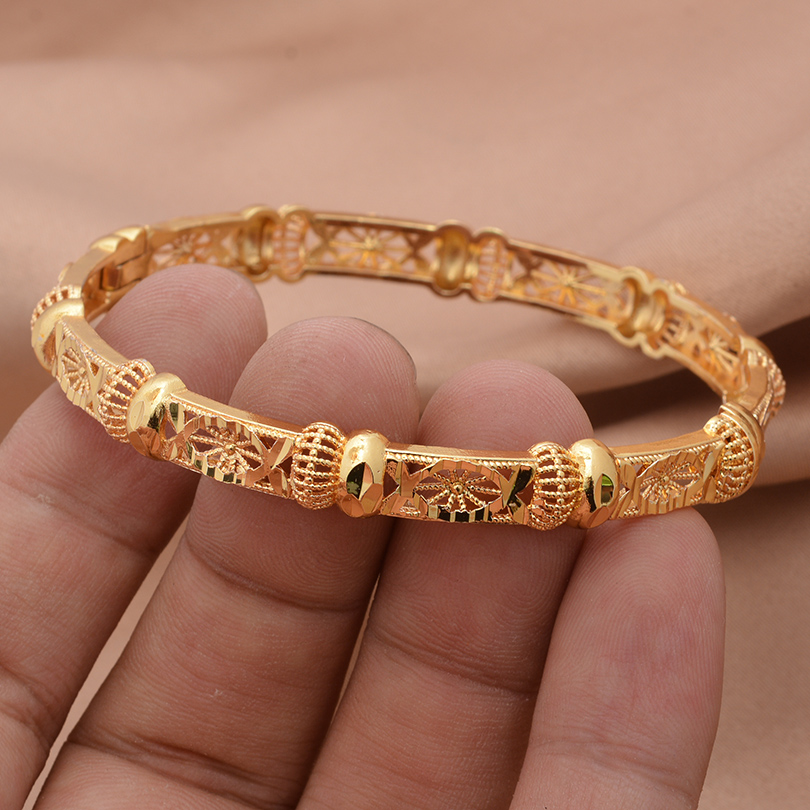 Gold Plated Wavy Mesh Filigree - Ethnic Fashion Dubai ulasan dan harga