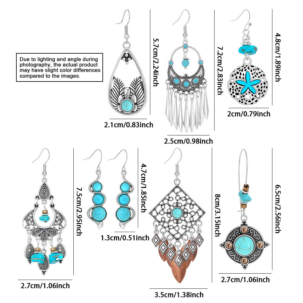 Bohemian imitation turquoise e - Ethnic Fashion Week ulasan dan harga