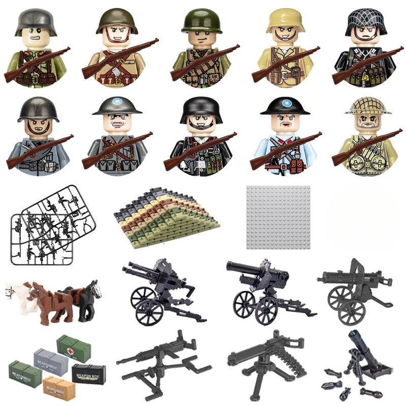 24PCS World War II military fi - Ethnic Fashion World ulasan dan harga