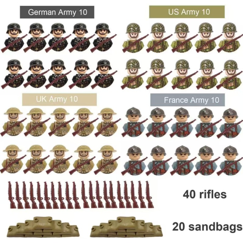 24 Pieces/Batch World War II M - Ethnic Fashion World ulasan dan harga