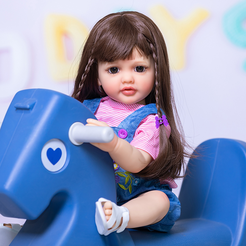 50CM Full Body Silicone Reborn - Ethnic Fashion Model ulasan dan harga