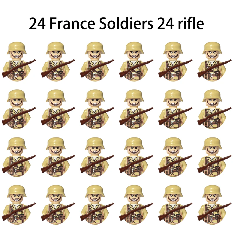 24PCS World War II military fi - Ethnic Fashion World ulasan dan harga