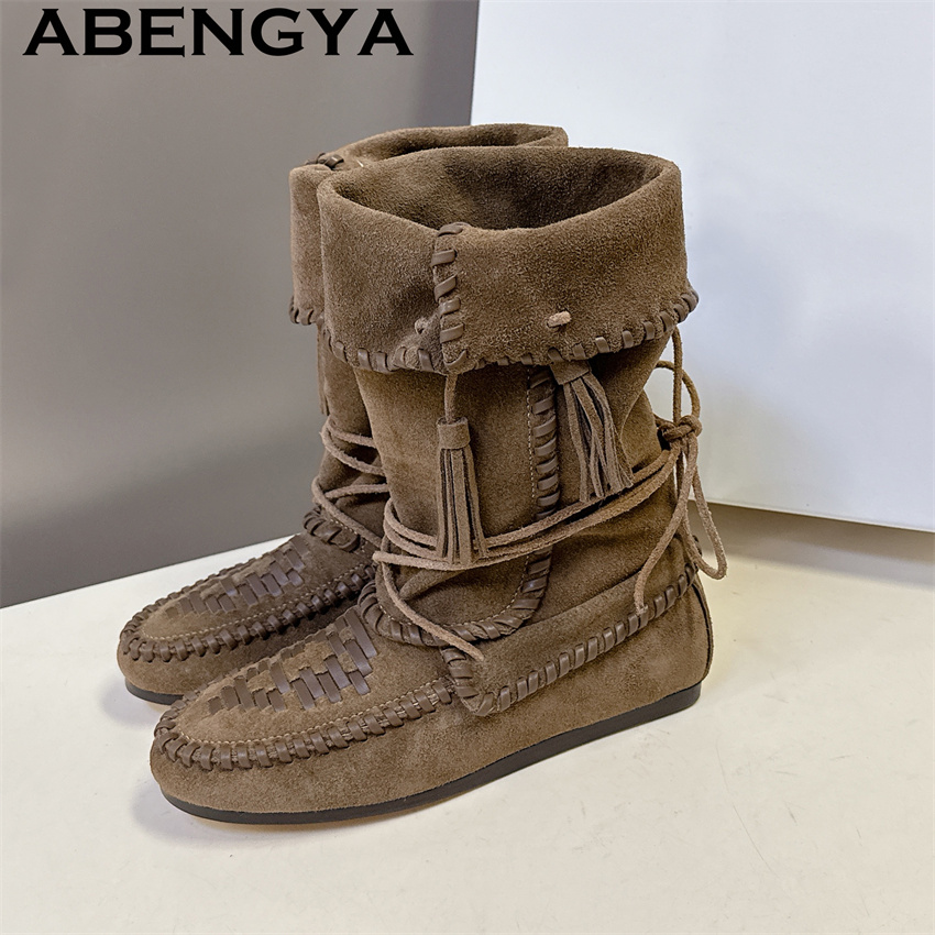 Women's Cow Suede Leather Tass - Ethnic Fashion Week ulasan dan harga