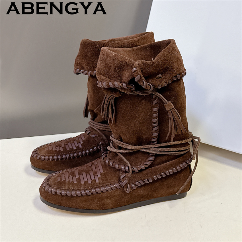 Women's Cow Suede Leather Tass - Ethnic Fashion Week ulasan dan harga